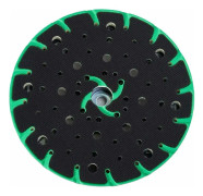 150 mm slipbräda med dammutsug - Anslutningsgänga - Utbytesslipbräda - 49 hål