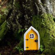 Miniatyr Fe Dörr för Trädgård