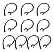 10 st Bluetooth-kompatibla headsetmottagare, klämhållare, byte av öronkrok