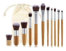 Topp 11-pack naturliga bambu set