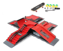 Mikasa Finger Skateboards Skate Park Ramp Delar Deck Sport Spel För Barn Style F