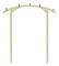 Trädgårdspergola 180x210x40 cm Impregnerad furu - SALALIS - SP050065