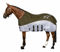 Imperial Riding Supertorr hästflugmatta - skogsgrön - 205 cm