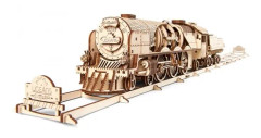 Ugears V-Express Steam Train with Tender