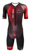 Santini Kortärmad Trisuit Ikaika Svart S Man