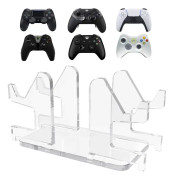 Gamepad-hållare för PS5/PS4/PS3/Xbox One, S, X, 360/Xbox Elite/Níntendo Switch, 4 i 1 manuell spelhållare med bas