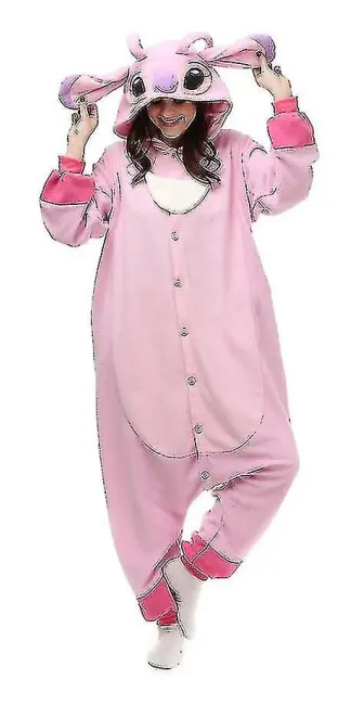 Stitch Pyjamas Animation Cartoon Pyjamas Suit Jumpsuit V
