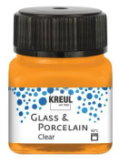 Glas & amp; Porslinsfärg "Klar" KREUL Orange