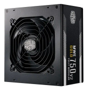 Cooler Master MWE Gold V2 750 - Nätaggregat (intern) - ATX12V 3.0/ EPS12V - 80 PLUS Gold - AC 100-240 V - 750 Watt - aktive PFC - Europa