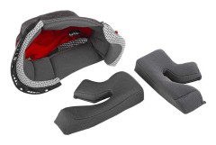 Oneal 3 Series Liner & cheek Pads Svart,Grå L