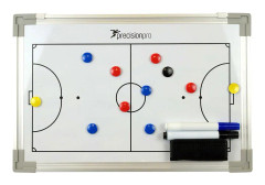 träbräda inomhusfotboll 60 x 90 cm vit 15-del