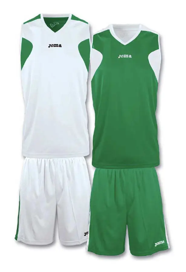 Joma Basket Reversible Grönt,Vit XL-2XL Man