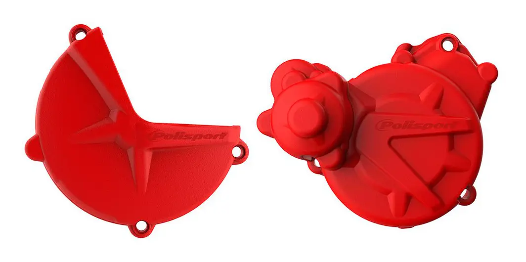 Polisport Off Road Kopplings- Och Tändningsskyddssats Gas Gas Ec250/300 17-20 Röd