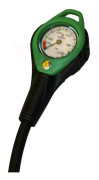 Apeks Pressuge Gauge Nitrox O2 Grönt