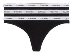 Calvin Klein Underwear Stringtrosa 000qd5209e 3 Enheter Svart S Kvinna