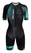 Santini Långärmad Trisuit Ikaika Svart XL Kvinna