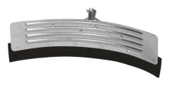 Kerbl böjd spillning/slamskrapa - Grå/Svart - 58 cm - Ammoniakbeständig