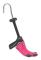 vidaXL Skosträckare med skohorn rosa EU 34-40 plast