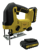 20V NEMURA sladdlös sticksåg + 2 2Ah batterier + snabbladdare