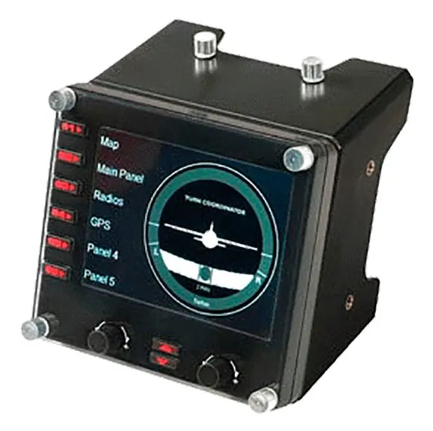 Logitech Pc Instrumentpanel Saitek Pro Flight Silver