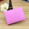 Crocodile Pattern Driver License Cover Universal Driver License Holder Card Slot ID Card Holder(Pink)