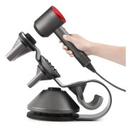 For Dyson Supersonic Hair Dryer Stand Holder Blow Dryer Accessory Organizer(Silver)