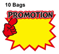WM207 10bags 21x15cm Explosion Sticker Product Price Tag Supermarket Price Label