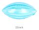 8 PCS Ball Team Game Sports Themed Party Decoration Balloons,Style: Agate Blue Rugby
