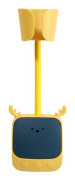 Hands Free Fixed Air Duct Wall Mount Hair Dryer Bracket(Yellow And Blue)