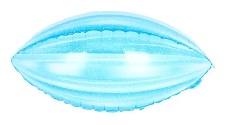 8 PCS Ball Team Game Sports Themed Party Decoration Balloons,Style: Agate Blue Rugby