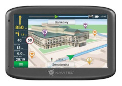 Navitel E505 Magnetic, Albanien, Andorra, Österrike, Belgien, Bosnien och Hercegovina, Bulgarien, Kroatien, Cypern,..., 12,7 cm (5"), 480 x 272 pixla