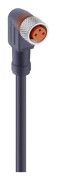Lumberg Automation 27642-1 Sensor/ställdon-kontakt, konfektionerad M8 Hona vinklad 5.00 m Antal poler (RJ): 4 1 st