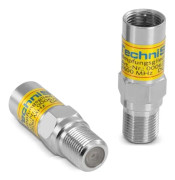 TechniSat 0006/3144, 75 O, 0,002 - 2,6 GHz, 6 dB, Silver, F, 10 mm