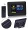Multifunctional Indoor And Outdoor Temperature And Humidity Meter Colorful Screen Weather Clock(TS-A97-US US Plug)