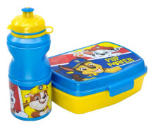 2-Pack Paw Patrol Pup Power Matlåda Och Vattenflaska Gift Box