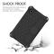 For Blackview Tab 60 8.7 2023 Honeycomb EVA Hybrid PC Tablet Case with Strap(Black+Black)