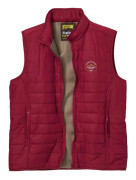 Atlas For Men Vaddad Gilet med full dragkedja för män
