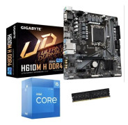 12:e generationens PC Evolution Upgrade Kit - Gigabyte moderkort + Intel Core i5-processor + 8 Gigas RAM-remsa