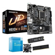 PC evolution kit - Gigabyte moderkort + Intel Core I7 + 8 GB RAM + 480 GB SSD