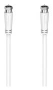 SAT patchkabel, f. manlig F - f. hane F, 5,0 m, 90 dB