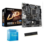 12:e generationens PC Evolution Upgrade Kit - Gigabyte moderkort + Intel-processor + 4 Giga RAM-modul