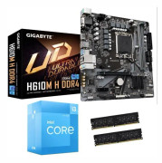 12:e generationens PC Evolution Upgrade Kit - Gigabyte moderkort + Intel Core i3-processor + 16 Gigas RAM-remsa