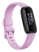 Fitbit Inspire 3 - Svart - aktivitetspårare med band - lilac bliss - handledsstorlek: upp till 221 mm - Bluetooth