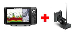 Kombinerad ekolod-GPS HELIX 9N G4 CHIRP BAKRE AKTERSOND - HUMMINBIRD HELIX 9 CHIRP GPS G4N har en 9" skärm, en inbyggd