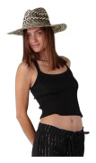 Barts Hibiscus Hat - svart - TU