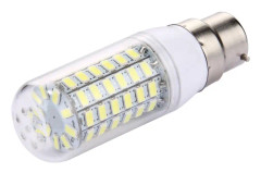 B22 5.5W 69 LEDs SMD 5730 LED Corn Light Bulb, AC 200-240V (White Light)