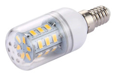 E14 2.5W 24 LEDs SMD 5730 LED Corn Light Bulb, AC 12-24V(Warm White)