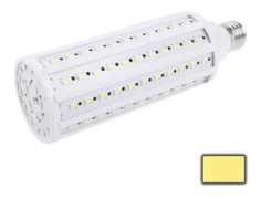 E27 40W 3200-3600LM Corn Light Bulb, 132 LED SMD 5630, Warm White Light, AC 220V