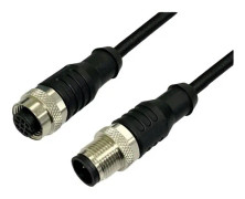 BKL Electronic 2702006 Anslutningskabel M12 hona, rak 2 m Antal poler: 4,5 1 st.