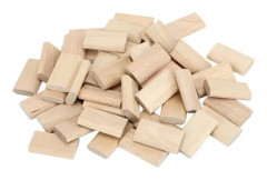 Omabeta boktapp 50 st Domino tapp Bokträ 8x40 mm lösa tappar Träbearbetningstillbehör för brickhårdvara